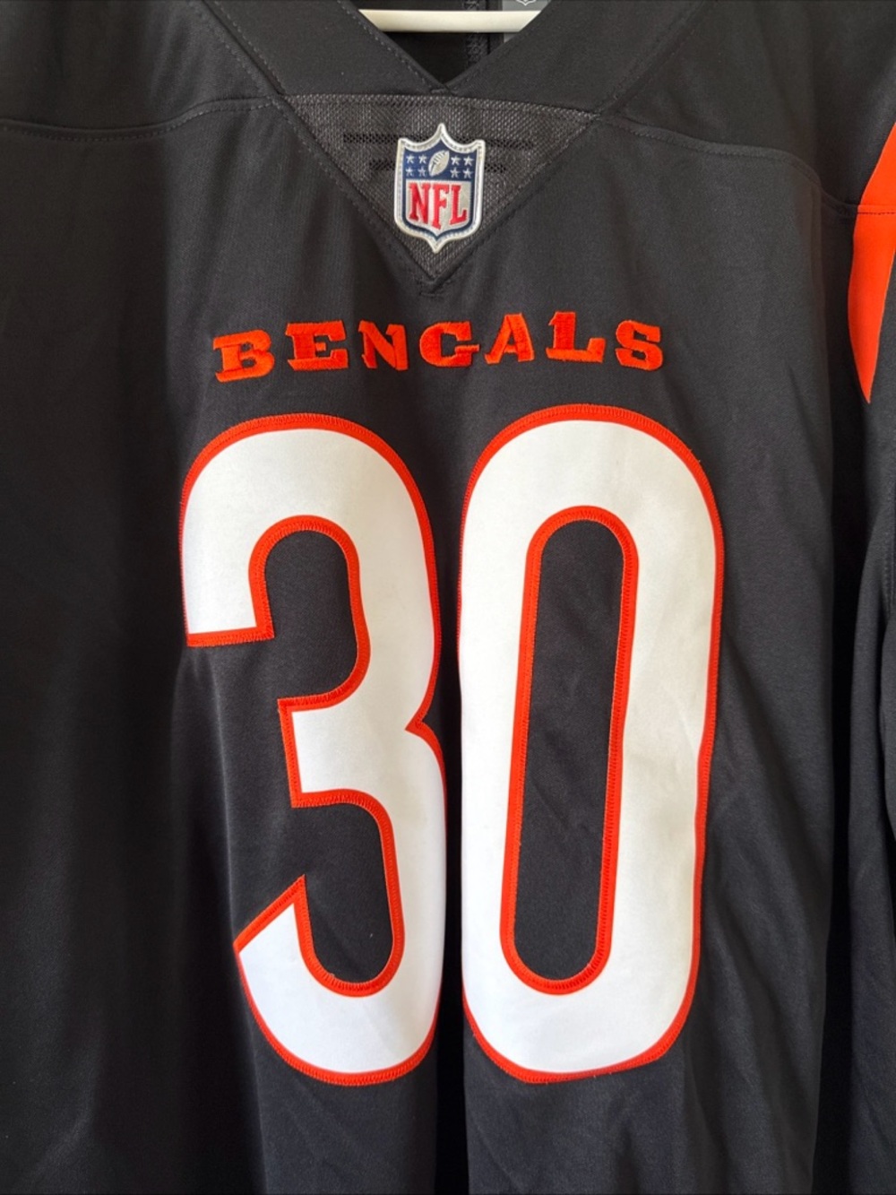 Men’s Nike JESSIE BATES III #30 CINCINNATI BENGALS Vapor Lmtd Jersey Sz XL RARE - Picture 2 of 6